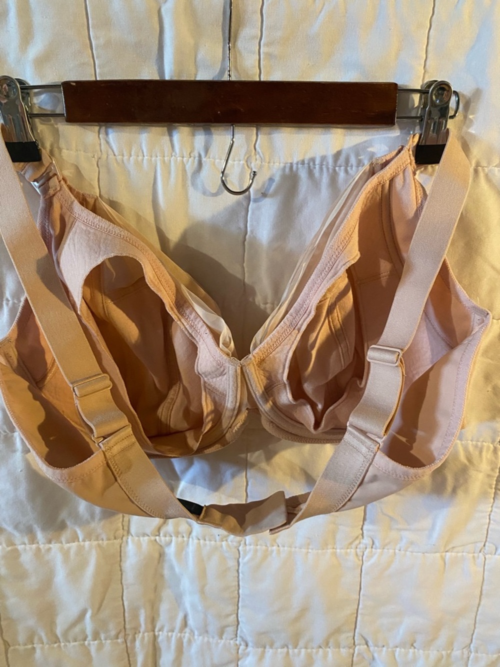 2 Understance Cora FlexWire Nursing Bras - powder pink and dark rose - Picture 2 of 7